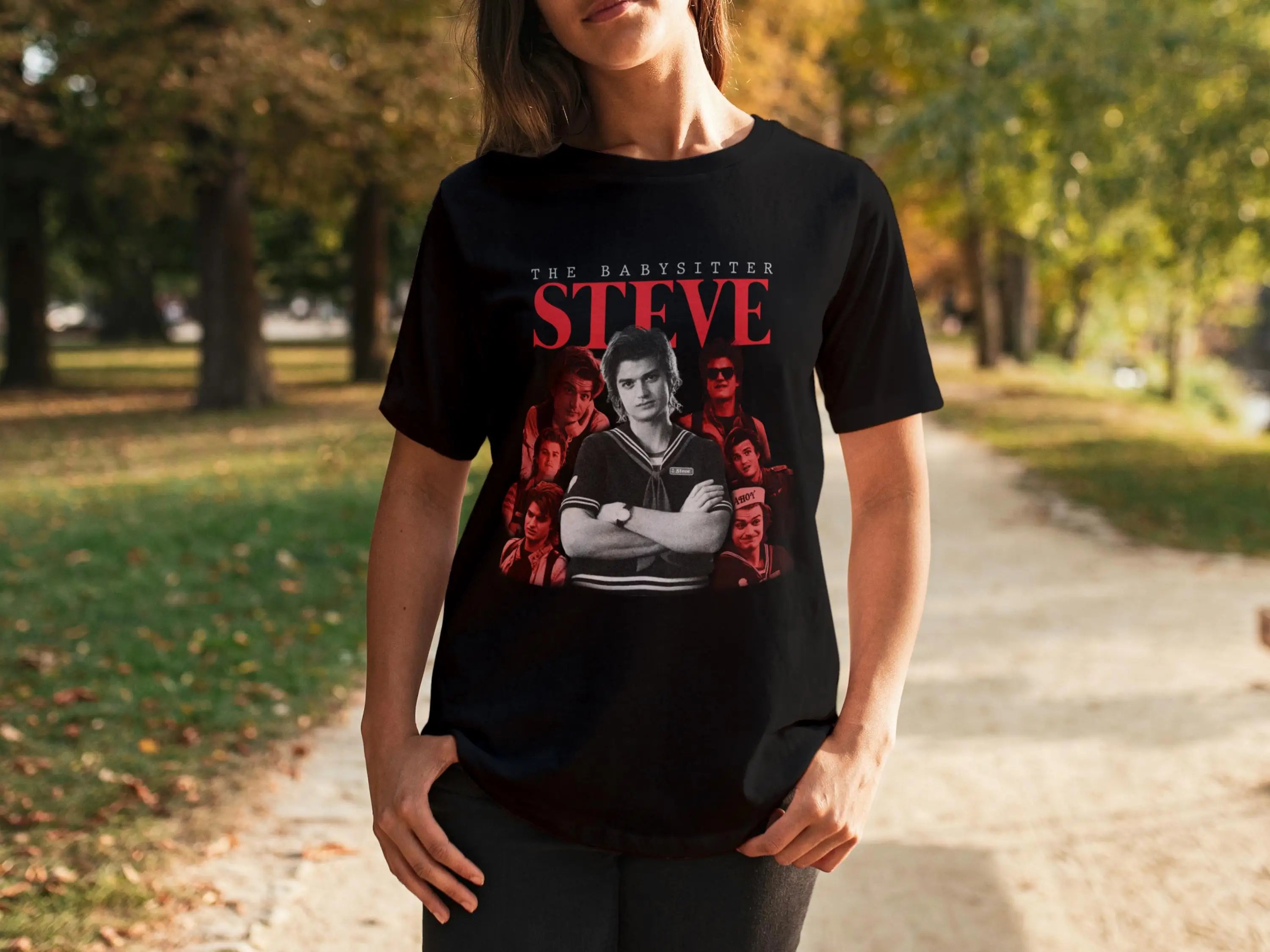 T-shirt Steve Harrington stranger things