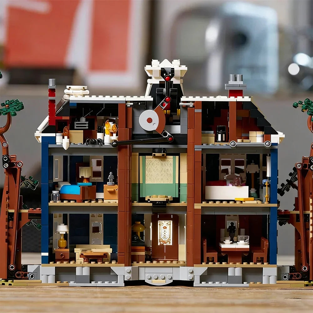 Maison de Victor Creel saison 4 de stranger things en lego