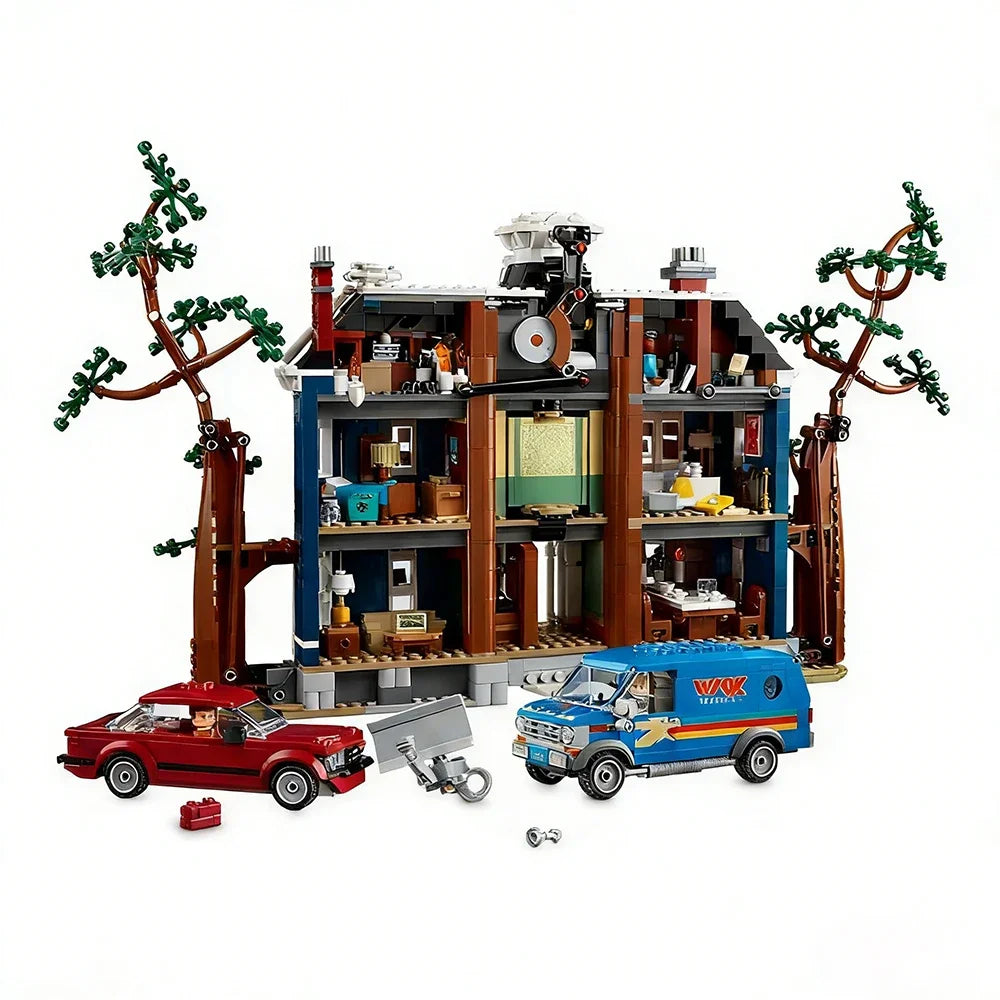 Maison de Victor Creel saison 4 de stranger things en lego