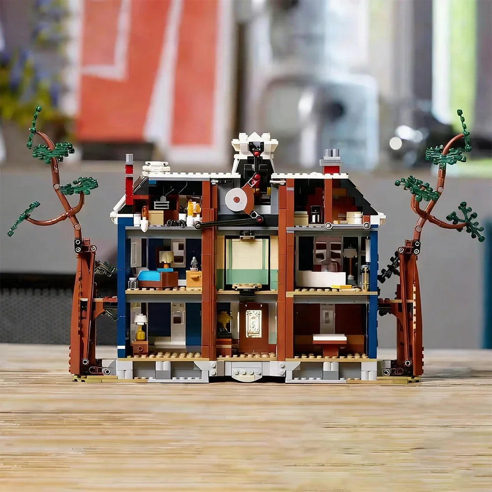 Maison de Victor Creel saison 4 de stranger things en lego