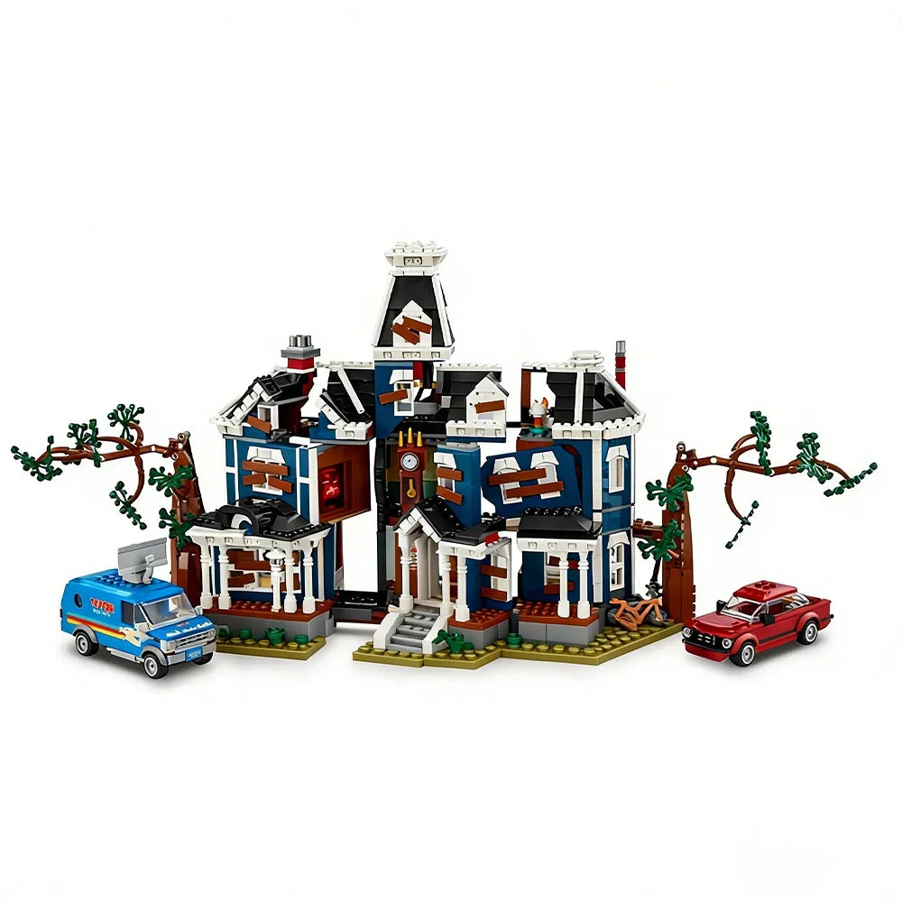 Maison de Victor Creel saison 4 de stranger things en lego